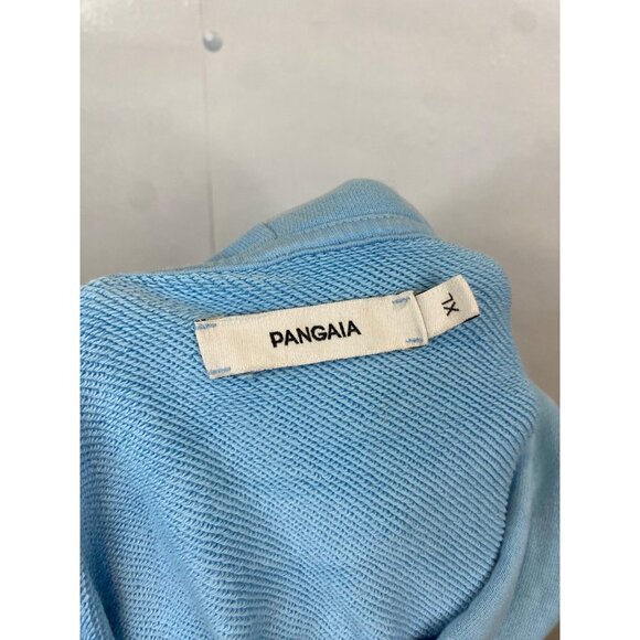 Pangaia Men's 365 Midweight Pullover Hoodie Celestial Blue XL Organic Cotton - Picture 8 of 11